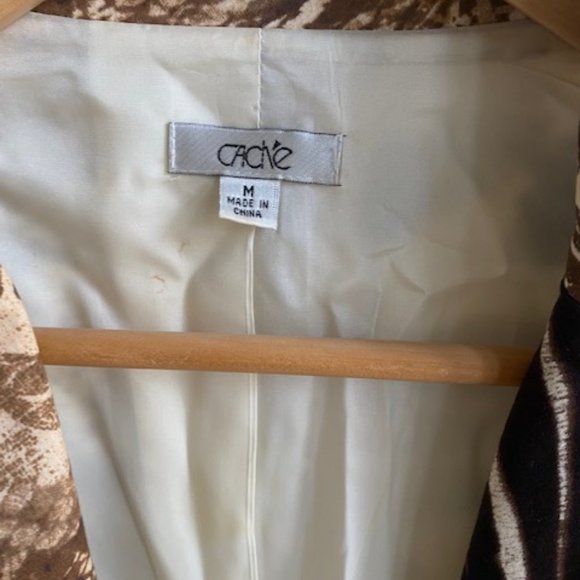 Cache Animal Print Jacket - Picture 2 of 7